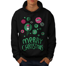 Wellcoda Merry Christmas Fun Mens Hoodie, Holiday Casual Hooded Sweatshirt - £25.81 GBP+