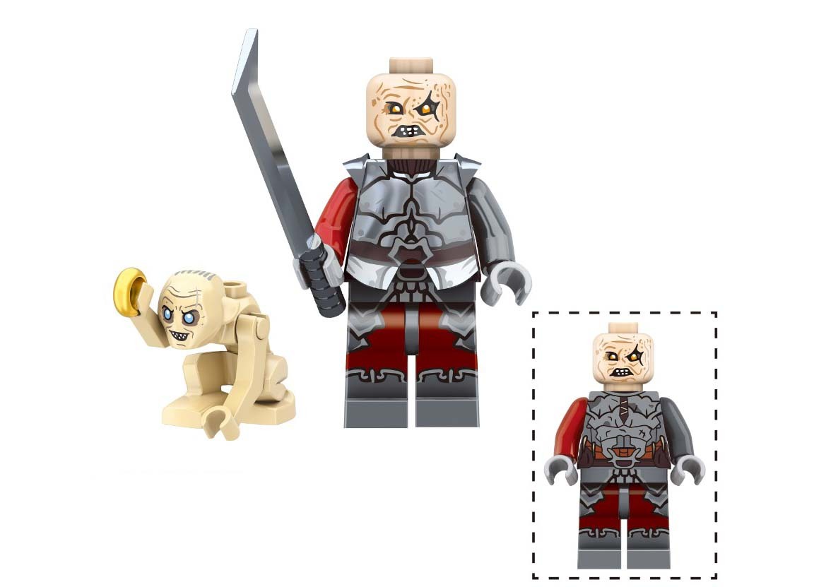 Ghmog Orc Lotr Lord Of The Rings Hobbit Custom Minifigures - $8.46
