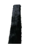 Fur Trim - 2&quot; Wide Black Fur Trims Faux Fake Fur Trimming By the Yard M4... - €5,96 EUR