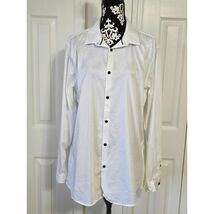 INC International Concepts Mens White Slim Fit Dress Shirt XL Textured B... - $14.85