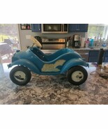 incredibly rare vintage Smurf Mobile peddle car 1980s Coleco - $9,247.61 MXN