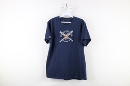 Vintage Y2K 2007 Mens Medium Minor League Baseball Toledo Mud Hens T-Shirt USA - £29.53 GBP