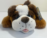 KELLY TOY ORIGINAL 15&quot; Plush Dog Brown White NWT - $14.84