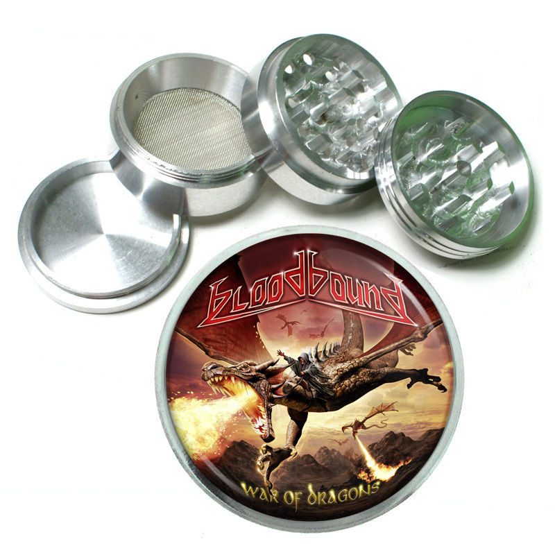 Dragons D39 Aluminum Herb Grinder 2.5&quot; 63mm 4 Piece Fantasy - $16.78