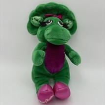 Vtg Barney &amp; Friends BABY BOP 9&quot; Plush Stuffed Animal Toy Retro 90s Dinosaur - £6.18 GBP