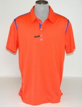 Adidas Golf Coolmax Pure Motion Coral Short Sleeve Polo Shirt Men&#39;s NWT - £78.68 GBP