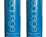 2 Pack AQUAGE Transforming Spray Extra Hold, 10 Oz Ea Firm-Hold Finishin... - £27.16 GBP