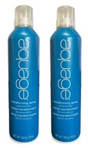 2 Pack AQUAGE Transforming Spray Extra Hold, 10 Oz Ea Firm-Hold Finishing Spray - £27.21 GBP