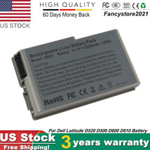 Laptop Battery For Dell Latitude D520 D500 D600 D610 D600M C1295 Precisi... - $32.29