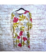Gudrun Sjoden Jersey Tunic Dress Chobe Flora &amp; Fauna Print Laglenlook Si... - $916.03 MXN