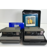 Polaroid Spectra System Instant Film Lot of 2 VINTAGE Cameras w/ 1 Case ... - €22,72 EUR
