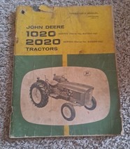 John Deere 1020 2020 Tractor Operators Manual - $23.36