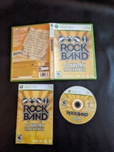 Rock Band Country Pista Confezione Microsoft Xbox 360, 2009 Completo Manuale - £12.19 GBP