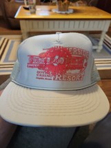 Vntg Nissin Mesh Snapback Ropebill Trucker Hat/Cap Colorado Belle Hotel ... - $19.79