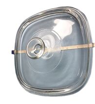 Vintage Pyrex Square Glass Replacemen Lid 25 A-9-C  A  Excellent Condition - $15.51