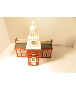 0/027 BUILDING - VINTAGE PLASTICVILLE CITY HALL BUILDING- GLUED- GOOD- SH - $135.01 MXN