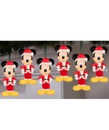 Disney Lightshow 6-Count 5-ft White LED Battery-operated Indoor Christma... - £14.14 GBP