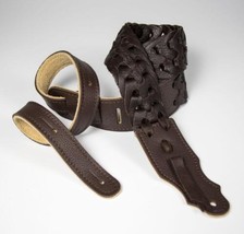 Franklin 2&quot; Leather Link Strap, Chocolate - £47.95 GBP