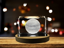 LED Base included | Venus 3D Engraved Crystal Novelty Decor - £31.96 GBP+