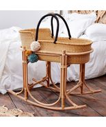 African Moses Basket Bassinet Gift For New Mom Safe,Baby Sleeping,withou... - £136.68 GBP