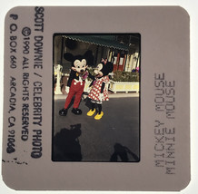 VTG 1990 Mickey &amp; Minnie Mouse Celebrity Color Photo Transparency Slide - £7.58 GBP
