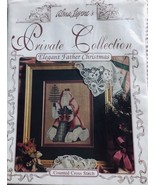 Alma Lynnes ELEGANT FATHER CHRISTMAS Cross Stitch Chart NEW - $9.46