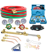 Cutting Torch Set Oxy Acetylene Torch Kit, Portable Gas Cutting Torch an... - $226.75