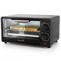MegaChef 9.5 Quart Electric Counter Top Toaster Oven in Matte Black - $85.05