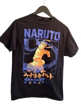 Vtg 2007 Naruto Shippuden Rasengan Tshirt Anime Black T Shirt Adult M - $27.55 CAD