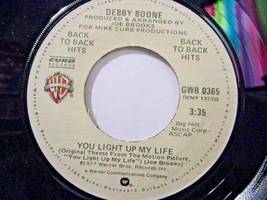 Debby Boone-You Light Up My Life / Hasta Manana-45rpm-1977-EX - £2.38 GBP