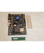 Asus H110M-C MicroATX Motherboard Intel LGA1151 i3-6100 CPU I/O Shield+ ... - $727.66 MXN