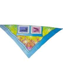 Girl Scouts Little Brownie Bakers Cookie Incentive Floral Stamps Bandana... - $14.99