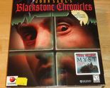John Saul&#39;s Blackstone Chronicles PC Horror Adventure Video Game in Big Box - $34.95