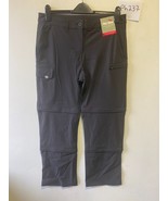 Peter Storm Stretch Doppel Reißverschluss Hose Schwarz Größe UK 12S (ph237) - $37.05