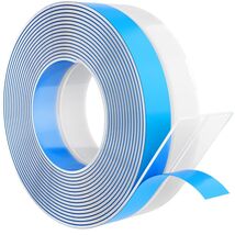 High-Quality Clear Silicone Weather Stripping - 20ft x 1in for Multi-Pur... - $24.70