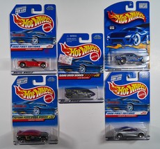 5 Mattel Hot Wheels Cars -&#39;70 Chevelle, Chrysler Thunderbolt, Dodge Conc... - $12.50