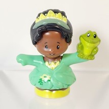 Disney Fisher Price Little People Tiana Princess Frog Green Dress Figure... - £9.56 GBP