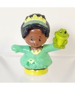 Disney Fisher Price Little People Tiana Princess Frog Green Dress Figure... - £9.56 GBP