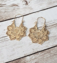 Beautiful Gold Tone Boho Style Earrings - Brand New - £10.21 GBP
