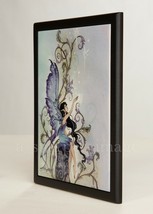 Amy Brown Fairy Framed 9&quot;x11&quot; Tile Print &#39;Creation&#39; Wall Art Fantasy Home Decor - £13.96 GBP
