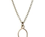 By Philippe 14KT Gold Filled Argento Sterling 925 16 &quot; Piccolo Forcella ... - $14.95