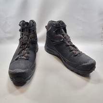 Salomon Black Waterproof Winter Contagrip 3M Thinsulate 200g Sz 11.5 Mens Boots - £49.91 GBP