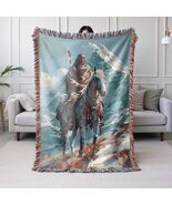 Native American Woven Blanket Throw Tapestry Cheyenne Tribal Western Dec... - $52.79+