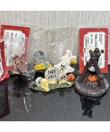 Fairy Garden Halloween Witch Cauldron Graveyard Skeleton Pumpkin Black C... - $26.86 CAD