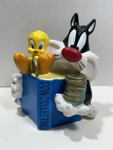 Sylvester And Tweety Bird Birds Vintage Coin Bank 1998 E/ Wb Original Tag Rare - £53.93 GBP