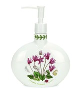 Portmeirion Botanic Garden Oval Lotion/Soap Dispenser (Cyclamen) 7.5 Inch - £60.25 GBP