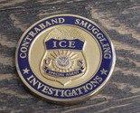 ICE Immigration &amp; Customs Enforcement Anti Contraband Smuggling Challeng... - £37.93 GBP