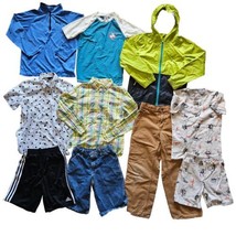 Boys Sz 10 Clothes Lot 10 pcs Carhartt Jeans Wrangler Shorts Ralph Lauren Shirt - £40.84 GBP