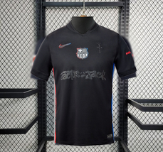 Barcelona TRAVIS SCOTT El Clasico Special Edition Away Black Shirt Jerse... - $59.95+