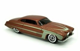 Hot Wheels 2017 Fish&#39;d &amp; Chip&#39;d 56356 Metal-flake Copper Car Vehicle Mattel - $12.80